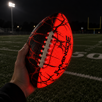 NeonSpiral™ Glow In The Dark American Footballs