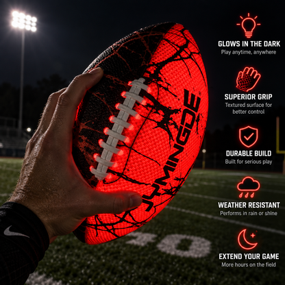 NeonSpiral™ Glow In The Dark American Footballs